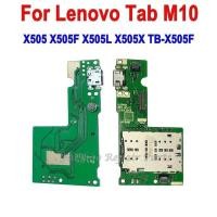 ราคา พอร์ตชาร์จ USB พร้อมสายแพรอ่านซิมการ์ดสำหรับ Lenovo Tab M10 X505 X505F X505L X505X TB-X505F (44913386840)