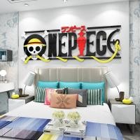 ราคา [LFZ ] สติกเกอร์โปสเตอร์อะคริลิค ลายอนิเมะ One Piece 3d มีกาวในตัว สําหรับติดตกแต่งผนังห้องนอน (47510379335)