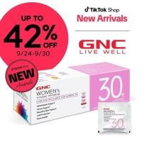 ราคา [FallDealsForYou] GNC Womens 30+ Vitapak, Multivitamin for Daily Vitamin Needs, Stress & Bone Support, Skin Protection, สูตร 5-in-1, 30 Count, อาหารเสริมกินได้-อาหาร (57563836037)