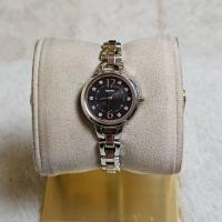 ราคา Seiko Tisse Radio Solar Diamond Limited Edition Wristwatch Black Dial Silver Gold Band (57212738270)