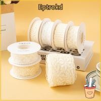 ราคา EPTRO เย็บปักถักร้อยลูกไม้, Hollow Lace ดอกไม้ริ้วรอย Embossment ริบบิ้น, DIY อุปกรณ์เสริมขอบริบบิ้นเย็บเสื้อผ้าวัสดุห่ออุปกรณ์ (50263754556)