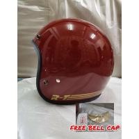 ราคา SIIMM CERTIFITCATED ‖ HELMET BOB RT 3BUTTON CLASSIC BELL CAP MAGNUM RXZ Y15 LAMA rt (43882694427)