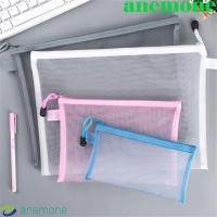 ราคา ANEMONE แฟ้มโฟลเดอร์กล่องดินสอกระเป๋าถือเครื่องเขียนกระเป๋าเก็บที่มีสีสัน Home Storage กระเป๋าเอกสาร (45813971493)