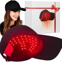 ราคา สินค้าใหม่ LED Cap Red Light Hair Care Hair Cap Blue Light Beauty หมวกกายภาพบําบัดหมวกแสงอินฟราเรด (53814053720)