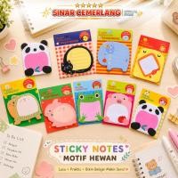 ราคา SC 20 แผ่น Sticky Notes Animal Motif Memo Note Paper Animal Character Mini Book ตัวละครสัตว์น่ารัก (58006187594)