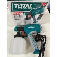 ราคา Total กาพ่นสี ไฟฟ้า 450วัตต์ หัว 2.5มม​ เครื่องพ่นสีไฟฟ้า กาพ่นสีไฟฟ้า รุ่น TT3506 (17586421658)