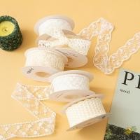ราคา WXDX.TH ริบบิ้นนูนริ้วรอย,ดอกไม้สีขาวเย็บปักถักร้อยลูกไม้, Hollow Lace DIY อุปกรณ์เสริมขอบริบบิ้นเย็บเสื้อผ้าวัสดุห่ออุปกรณ์ (46608099366)