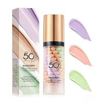 ราคา 3 In 1 Primer for Face Before Makeup, SPF 50 PA+++, ครีมแยกครีมกันแดด, ไพรเมอร์ One Step Color Corrector, Blurs Facial Serum Oil Control & Moisturizing Skin Tone Correcting, (41182526602)