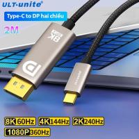 ราคา สายมอนิเตอร์ Displayport เป็น USB Type C ยาว 2M รองรับ 60Hz 144Hz 1080P. เชื่อมต่อ PC Laptop เป็นหน้าจอ DP (42664542869)