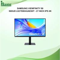 ราคา MONITOR (จอมอนิเตอร์) SAMSUNG VIEWFINITY S8 S80UD LS27D804UAEXXT - 27 INCH IPS 4K 60Hz KVM USB-C (40423499785)