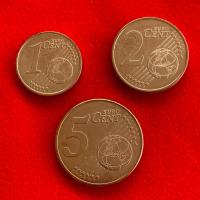 ราคา ชุดเหรียญยูโรเซนต์ โครเอเชีย​​ Croatia 1-2-5 euro cent ปี 2023 (28918284749)