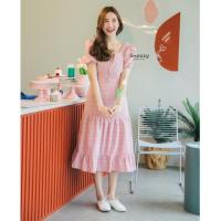 ราคา Snazzy Shop Pastel Scott Pink Dress เดรสลายสก๊อตแขนตุ๊กตาสีชมพูพาสเทล (6141116465)