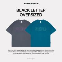 ราคา เสื้อยืดโอเวอร์ไซส์ผู้ชาย House of Smith BJM - Black Letter Oversize - เสื้อยืดโอเวอร์ไซส์ (45806436477)