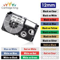ราคา เทปฉลาก 12 มม. สําหรับเครื่องพิมพ์ Casio รุ่น KL130 KL60 KL120 KL100 KL200 KL750 XR-12WE XR-12X XR-12YW XR-12BU XR-12GN (21573170657)