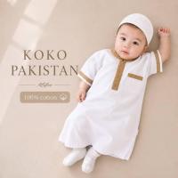 ราคา SNI CERTIFICATION Baby Koko Jubah อาหรับปากีสถาน Gamis ชุดมุสลิมชุด Koko เสื้อ Peci กางเกงเด็กทารก aqiqah SARKOCI ko ปัก gamis ezra vidiato kyn (27322473587)
