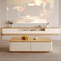 ราคา ชั้นทีวี TV cabinet กว้าง200ซม| ชั้นทีวีมินิมอล วางทีวี 85นิ้ว | คุ้มค่าเกินราคา ตู้วางทีวี ชั้นวางทีวีไม้ ตู้ทีวี (40660866422)