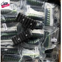 ราคา พักเท้าหน้าเวฟทุกรุ่น วีราโก้ ยางพักเท้าหน้า WAVE แต่ง 1 คู่ (24734852826)