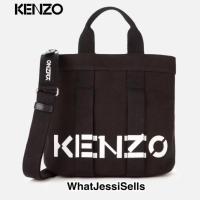 ราคา ORIGINAL Kenzo Kaba กระเป๋าสะพายสลิง tote unisex in Black preloved / Kenzo Black bag (46852179199)