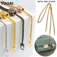 ราคา ยูโออิ โซ่โลหะกระเป๋าโซ่, สายรัดกระเป๋าสะพายไหล่เงินสีทอง, กระเป๋าสะพายโซ่กระเป๋าปรับได้แฟชั่น (47413672263)