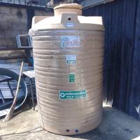 ราคา ถังเก็บน้ำ สีครีมเรียบ 1500-6000 ลิตร ถังเก็บน้ำบนดิน water tank แท้งน้ำ มอก. มาตรฐาน Food Grade ส่งฟรีกรุงเทพปริมณฑล (18655663993)