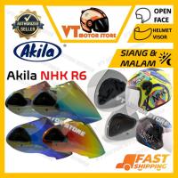 ราคา ข้อเสนอ NHK R6 OEM โดย AKILA OPEN FACE HELMET VISOR REVO DAY NIGHT / CERMIN TOPI KELEDAR SIANG MALAM (53364013200)