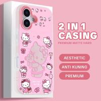 ราคา GANTUNGAN HP Hello Kitty [Case Senlin] Redmi A7 Pro 13C 14C 5G 15C 15 Note 14 4G 13 13X A5 น่ารักล่าสุดเยลลี่ 2 In 1 สีชมพู Gd0715 Premium Girls Phone Hanger Hard Case (42332734103)