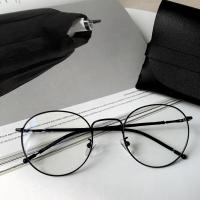 ราคา แว่นตาเกาหลี 03 ทรงกลม กรอบแว่นตา กรอบกลม แว่นตา แว่นสายตาทรงกลม Unisex (41876486356)