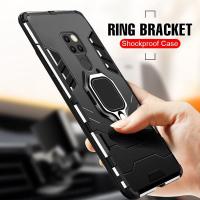 ราคา สําหรับ Huawei Mate 20 / Mate 20 Pro / Mate 20 X เคสเกราะ กันกระแทก แหวนขาตั้ง กันชน เคสด้านหลัง (21492059306)