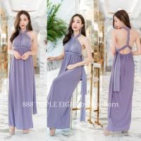 ราคา เดรสออกงาน เดรสinfinity dress เดรสยาวออกงาน. ผ้าทิ้งตัวสวยมากค่ะ มีน้ำหนัก ใส่สบายจ้า สีโทนเจ้าหญิง (7309016468)