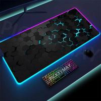 ราคา เรขาคณิตขนาดใหญ่ RGB Gamer Mousepad 40x90 ซม.แผ่นรองเม้าส์สําหรับเล่นเกม Mousepads LED คีย์บอร์ดแผ่นรองเม้าส์แผ่นรองเม้าส์สําหรับ PC (29500855279)