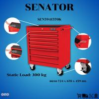 ราคา ตู้เครื่องมือช่างมีล้อ 7ลิ้นชัก สีแดง (รองรับ 300KG) SENATOR SEN5941570K (17687709743)
