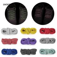 ราคา GAOXI75DC 1 คู่ 100 ซม./140 ซม.กีฬาเชือกผูกรองเท้า,สะท้อนแสงเปลี่ยนรองเท้าผ้าใบ Shoestrings, แฟชั่นรอบที่มีสีสันโพลีเอสเตอร์เชือกรองเท้าอุปกรณ์เสริม (45564627248)