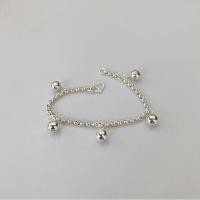 ราคา สร้อยข้อมือเด็กห้อยกระดิ่งเงินแท้925 เครื่องประดับเงินแท้ สร้อยข้อมือ สร้อยเงินแท้ (21688743446)