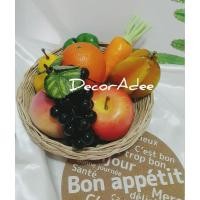 ราคา เซต8ชนิด ผักผลไม้ปลอม ผักผลไม้เหมือนจริง(ไม่รวมกระจาด) (3015530399)