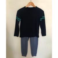 ราคา ยูนิโคล่ คิดส์ ชุดลำลอง เสื้อแขนยาว และ กางเกง Uniqlo Kids Ultra Stretch size140 (22915366443)