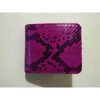 ราคา กระเป๋าสตางค์ หนังงู ของแท้ สีชมพู (20089345739)
