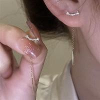 ราคา เครื่องประดับ ต่างหูระย้า สายโซ่ยาว จี้คริสตัล รูปดาว หัวใจ สําหรับผู้หญิง (22184554506)