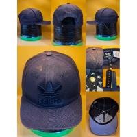 ราคา [มีตำหนิ] หมวกแก๊ป adidas Originals แท้ ผ้าลิปสตอปสีกรมท่า ปักใบไม้ดำดุ ดีเทลกระดุมทอง สายสตรีทเอาท์ดอร์เซอร์ๆ จัดเลย! (54811583482)