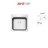 ราคา EVE ซิงค์ล้างจาน 1 หลุม สแตนเลส EGO 500/500 (3526168778)