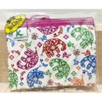 ราคา กระเป๋าสตางค์narayaลายช้าง 10x12ซม (52512011766)