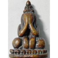 ราคา พระปิดตาเกลอเดี่ยว หลวงพ่อทา วัดพะเนียงแตก พิมพ์ขมวดมวยผม นครปฐม / พระปิดตาหลวงพ่อทา พิมพ์ขมวดมวยผม (8935447679)