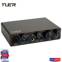 ราคา YUER® ออดิโออินเตอร์เฟส Audio Interface 2i2 รุ่น YE-01 | แถมฟรี สาย USB A to C + อะแดปเตอร์ + คู่มือ (22045582657)