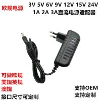 ราคา ยุโรปมาตรฐานมาตรฐานยุโรปรอบมุมปลั๊ก 3V5V6V9V12V15V18V24V1A2A3A4A สายไฟอะแดปเตอร์ (46311081056)