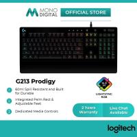 ราคา คีย์บอร์ดเกมมิ่ง Logitech G213 Prodigy RGB 920-008096 - ทนการรั่วไหล (48965128135)