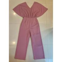 ราคา Pomelo จั้มสูทขายาวสีชมพู Size S (28633116483)