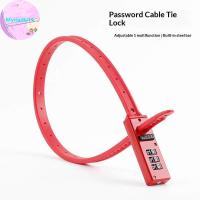 ราคา MyriadU 3-Digit รหัสผ่านผสม Tie Lo กันน้ํา Anti-Theft แบบพกพา Lo สําหรับ E-Scooter จักรยานหมวกกันน็อคกระเป๋าเดินทาง TH (58162725836)