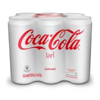 ราคา โค้ก ไลท์ น้ำอัดลมสูตรไม่มีแคลอรี Coke Light 325ml. Pack6 (45759557515)