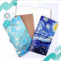 ราคา **จำกัด** แพลนเนอร์ สมุดปกหนัง Journal planner Van Gogh Almond Blossoms ขนาด traveler's notebook (7510915934)