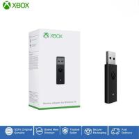 ราคา อะแดปเตอร์คอนโทรลเลอร์ไร้สายของแท้ อะแดปเตอร์ไร้สาย Microsoft Xbox สําหรับคอมพิวเตอร์ Windows 10 (43872251464)