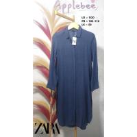 ราคา KEMEJA NAVY TUNIC SHIRT BY ZARA BASIC (50810797074)
